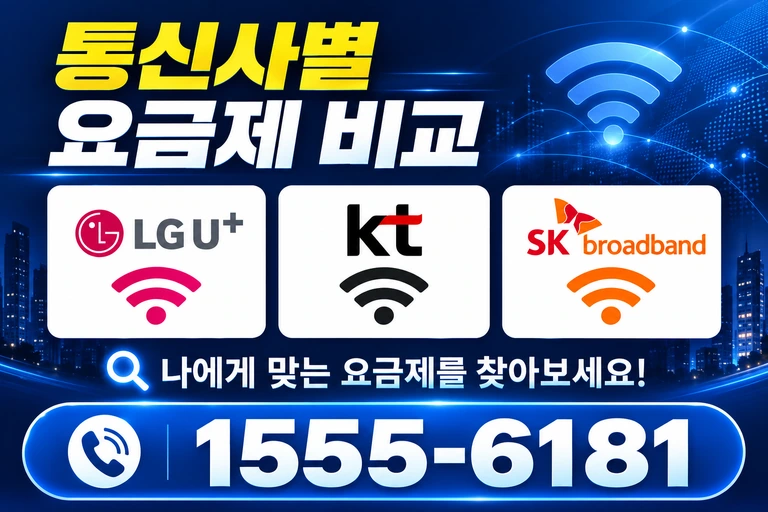 울산시 울주군 두동면 만화리 통신사별 요금제 비교